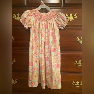 Beautiful Sweet South Girl's Smocked Dress Size 4T